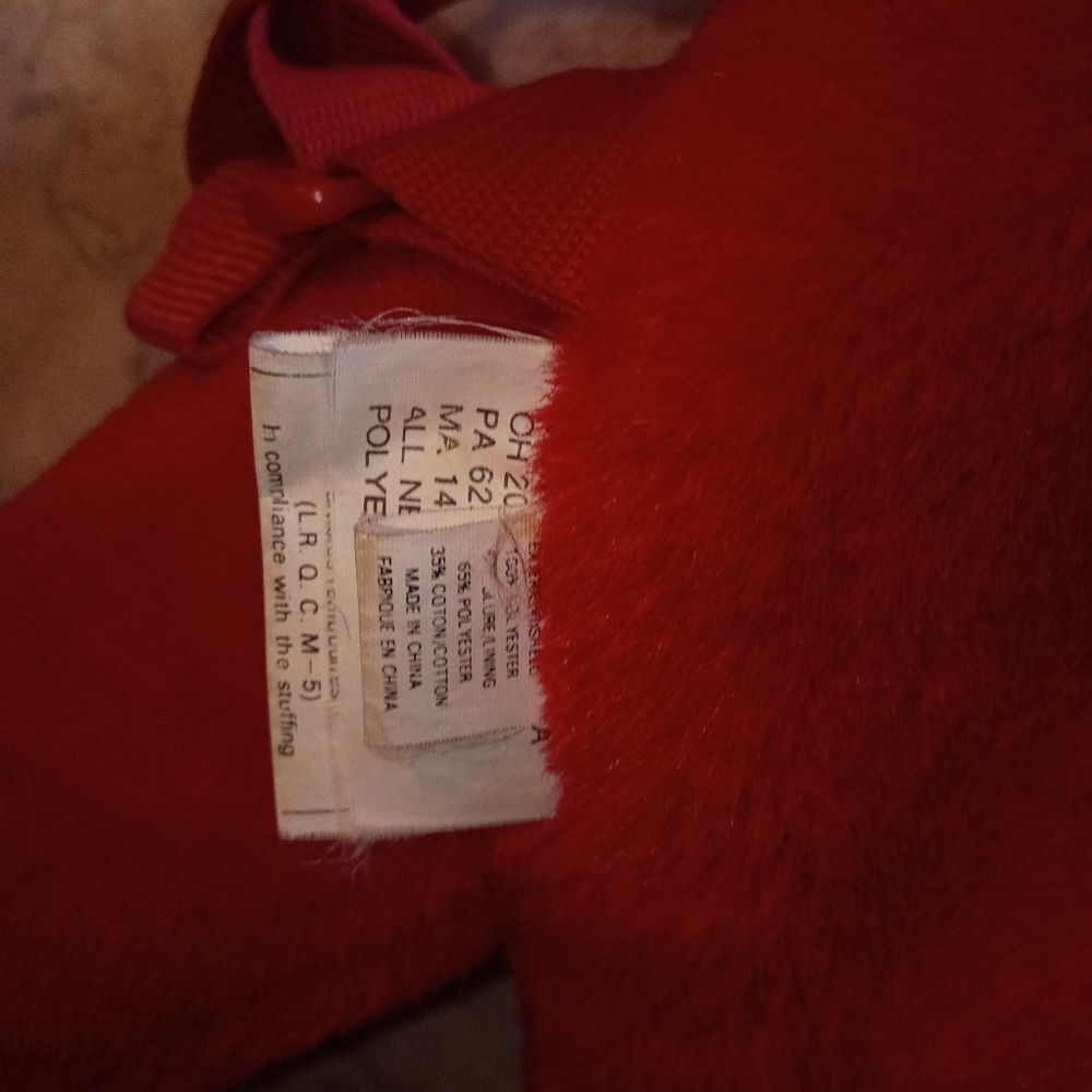 Red Teddy Ear Backpack - image 4